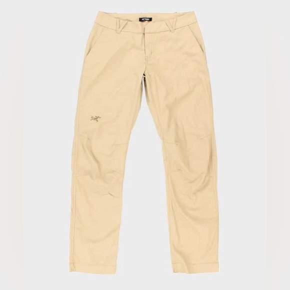 Arc'teryx Pants - Arc'Teryx Women's Size 14 A2B Chino Pant Khaki Trim Fit Straight Leg Reflective